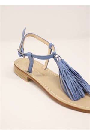 Sandali Capri con nappine Da Costanzo | NAPPINENEWCARTADAZUCCHX2